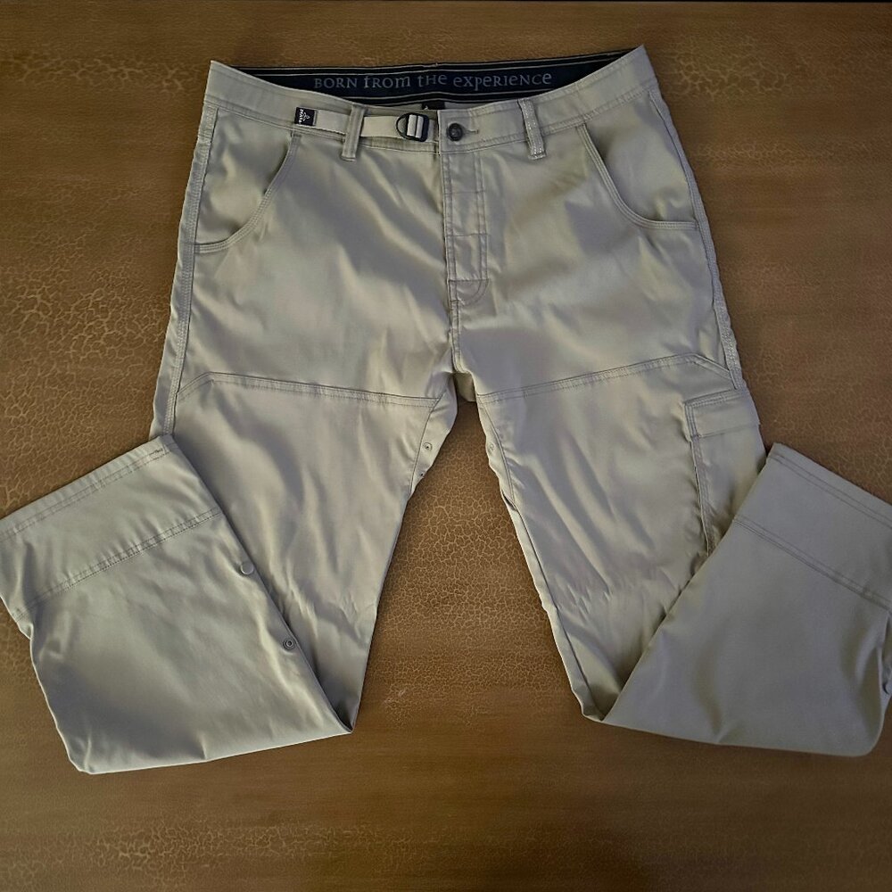 Prana Mens Hiking Pants - Size 35x30